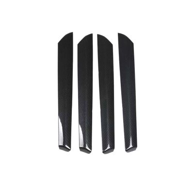 USEDRAW Compatible with BMW X3 F25 X4 2011-2016 RHD Carbon Fiber Style Car Interior Kit Gear Door Panel Set Dashboard Cover Trim(Door Panel RHD)
