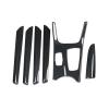 USEDRAW Compatible with BMW X3 F25 X4 2011-2016 RHD Carbon Fiber Style Car Interior Kit Gear Door Panel Set Dashboard Cover Trim(Door Panel RHD) view 2