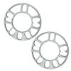 KITUREK 2PCS 3mm Universal Wheel Spacer, Wheel Spacer for 4 Lug and 5 Lug, PCD 100mm to 120mm, Fit for 4X100, 4X114.3, 5x105, 5x108, 5X112, 5x115, 5X114.3, 5x120 Bolt Pattern (3mm) view 1