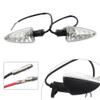 Rbanna1 Motorcycle Turn Signal Indicator LED Light Blinker Front Rear for BMW C600 F800 F650 F700 K1300 R1200 K1200 Plastics Clear view 3