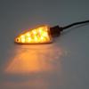 Rbanna1 Motorcycle Turn Signal Indicator LED Light Blinker Front Rear for BMW C600 F800 F650 F700 K1300 R1200 K1200 Plastics Clear view 4