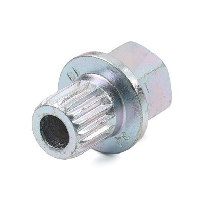 Cnswee6 Wheel Lugnut Removal Socket Lock Nut Key Bolt Adapter Tool 18-Teeth for BMW X1 X2 X3 X4 X5 X6 Series Metal Sliver