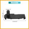 Partuto 2pcs Upper Radiator Insulator Mount Bracket for Chevrolet Malibu 2016-2022 for Buick LaCrosse 2017-2019 No.23336339/23336340 Replacement Car Parts Replacement view 4