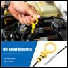 Hihaha Engine Oil Level Indicator Dipstick for Chevrolet Cruze 2011-2015 for Chevrolet Sonic 2012-2015 No.55574244 Yellow Durable Material view 3