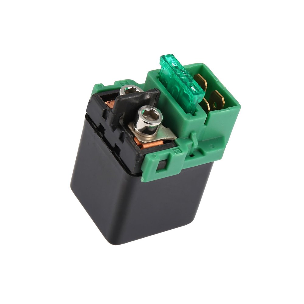 Hihaha Motorcycle Starter Solenoid Relay for Honda CB500X CB750 CB900F CRF450X CRF250L VFR750F VFR800 CTX700 VTX1300C VT1100C 35850-MT4-003 35850-MT4-000 Durable Material