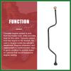 Motoforti Coolant Radiator Reservoir Tank Overflow Hose Fit for Audi Q5 2.0L FLEX 2013-2017 3.0L TDI 2014-2015 No.8R0121081AQ - Pack of 1 Long-lasting view 4