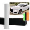 12"x60" (1FTx5FT) White Red PET Marble Pearl Gloss Vinyl Wrap Auto Car Sticker Decal Film Sheet Bubble Free Air Release Technology with Tool Kit view 1