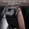 MTNYY for Chevrolet Silverado GMC Sierra 1500 2019-2024 Car Center Console Cover, Microfiber Leather Armrest Cover Cushion, with 2 Side Storage Pockets,Hand Rest Pillow with Height Increase,Brown view 4