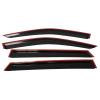 Window Visor Front Rear 4pcs Slim Style for Kia Sorento 2021-2023 view 4