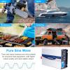 Eastnmythet Pure Sine Wave Car Inverter 7000W, DC 12V/24V/48V/60V to AC 110V 220V 230V 240V Voltage Converter, Power Inverter with LCD Display,60V to 110V view 2