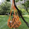 Flat Nylon Sling Hoisting Net, Heavy Duty Motorbike Bungee Cargo Net, Personalized Cargo Net Straps, 0.3-3.5T Square Net Loading And Unloading, Tear Resistant Cargo Lifting Bag(1.5 X 1.5M/Mesh 10cm/Lo view 4