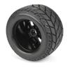 Duratrax Bandito 2.0 3.8" All Terrain Tires Mounted on Ripper Black 8x32 Removable Hex Wheels 2 for 17mm MT Front or Rear DTX564910 view 4