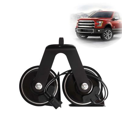 MITZONE Dual Horn Assembly with Bracke Compatible with Commander Jeep Grand Cherokee Liberty 2008-2010