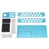 Rust-Free Resilient Aluminum Alloy Screwdrivers Tool Storage Rack for RC Car DIY Tools Organization, Blue Accessory view 2