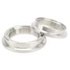 BTSEURY 44mm Wastegate Flange Set, Stainless Steel Wastegate Flange, Inlet Outlet V Band Weld Kit Replacemet for TIAL MV R VBAND view 1