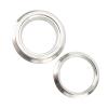 BTSEURY 44mm Wastegate Flange Set, Stainless Steel Wastegate Flange, Inlet Outlet V Band Weld Kit Replacemet for TIAL MV R VBAND view 3