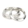 BTSEURY 44mm Wastegate Flange Set, Stainless Steel Wastegate Flange, Inlet Outlet V Band Weld Kit Replacemet for TIAL MV R VBAND view 4