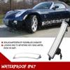 VioziteGam 2X Clear Lens Front Sidemarker Lights & Black ABS Housing Bulbs 2006-2010 2007-2010 for Pontiac for Solstice 2006-2009,for Saturn for Sky 2007-2010 W5W (168)-Bulb Shape Code Smooth view 4