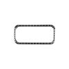 Real Premium Carbon Fiber Car Co-Pilot Side Glove Box Switch Frame Decal Compatible with VW Volkswagen Jetta 2012 2013 2014 2015 2016 2017 2018 Trim Interior Accessories Sticker Black view 2