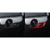 Car Headlight Switch Decal Driver Side Dash Sticker Real Quality Carbon Fiber Trim Compatible with VW Volkswagen Jetta 2012 2013 2014 2015 2016 2017 2018 Interior Accessories Decor Red view 3