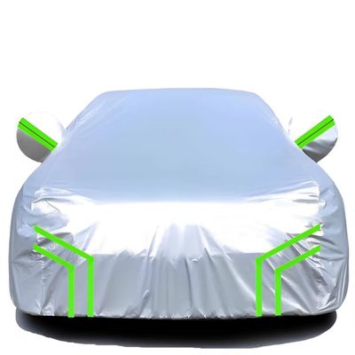 Car Cover Compatible with Audi A5 Coupe 2007-2024,Heat-Insulating, dust-Proof, Sun-Proof, All-Weather Protection Outdoor car Cover (Silver Green)