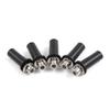 Cnwaga3 5 Pcs Windscreen Well Nut Screws Mount Bolts Hardware Kit Windshield Iron Chrome Motorcycle for Harley Road Glide view 2