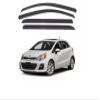 Smoke Window Sun Vent Visor Rain Guard Deflector for Kia Rio Hatchback 2012-2017 view 1