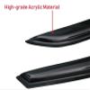 Smoke Window Sun Vent Visor Rain Guard Deflector for Kia Rio Hatchback 2012-2017 view 2