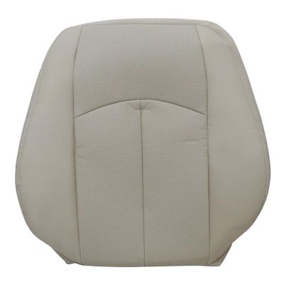 FZJDSD Tan Driver Side Top Lean Back Perforated Leather Seat Cover Compatible with Mercedes Benz E63 E280 E300 E320 E350 E500 E550 2003 2004 2005 2006 2007 2008 2009