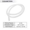 RATCHROLL 1 Pcs Silicone Vacuum Tubing Hose High Temperature 5FT 5/16" 8mm ID 2.5mm Thickness Automotive Vacuum Line 130PSI Max Pressure Clear view 4