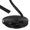 iplusmile Rv Trim Molding Insert 50Ft Weatherproof Black Vinyl Screw Cover Strip Exterior Corner Seal for Trailer Camper Gutter Channel Protection view 1
