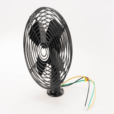 ABC Marketing 12V Car Defroster Fan, Black PN: 12002BK Compact Windshield Defogger & Heater with Swivel Mount for Auto, Truck, RV