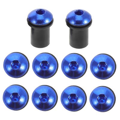 GETAJGHSD Windscreen Mounting Screws Aluminum Alloy Fairing Screws Windscreen Fasteners Kit for Motorcycle Easy Installation