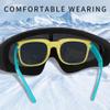 SooGree Dirt Bike Goggles with Impact Resistance, ATV Motocross Motorcycle, Safety Riding Ski Goggles Over Glasses with Adjustable Elastic Headband Windproof Dustproof view 2