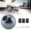 Majatou Car Gear Knob, Universal Knob Gear Head, Manual Round Shape Gear Lever with 3 Adapter Lever (Grey) view 2