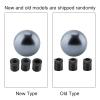 Majatou Car Gear Knob, Universal Knob Gear Head, Manual Round Shape Gear Lever with 3 Adapter Lever (Grey) view 3