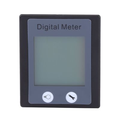 Multifunction Meter, 80-260V AC 100A Digital Monitoring Ammeter Voltmeter Energy Tester with CT, Large LCD Display, Overload Alarm Function, Reset Energy, Power Alarm Threshold,