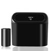 SGLRT Car Trash Can Bin with Lid - Universal Vehicle Mini Leakproof Garbage Can Bin with 20pcs Trash Bags Can Organizer Storage for Front Back Seat Accessories for Auto Office Bedroom Home(Black) view 1