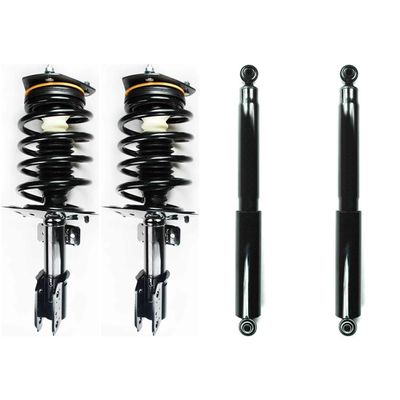 Parjanyay Front and Rear Shocks and Struts Kit Replacement, Suspension Complete Strut Assembly Shock Absorbers for Pontiac Montana 2005-2009 for Saturn Relay 2005-2007 for Terraza 2005-2007