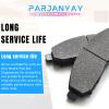 Brake Pads Front, Disc Brake Pad Set Brake Pads 1 Set for Subaru Legacy view 4
