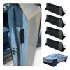 Door Handles for Tesla Cybertruck - Anti Fngerprint Cybertruck Door Handle Accessories - Easy Install Interior Carbon Fiber Door Closers (4pc) view 1
