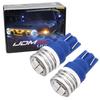 iJDMTOY JDM Ultra Blue 4-SMD High Power LED Side Mirror Replacement Bulbs Compatible With 2007-2014 Toyota FJ Cruiser view 1