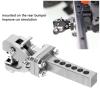 High Strength RC Truck Trailer Hook Aluminum Alloy Wear for SCX10 90046, Easy Vehicle Towing for RC Enthusiasts (Silver) view 2