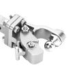 High Strength RC Truck Trailer Hook Aluminum Alloy Wear for SCX10 90046, Easy Vehicle Towing for RC Enthusiasts (Silver) view 3