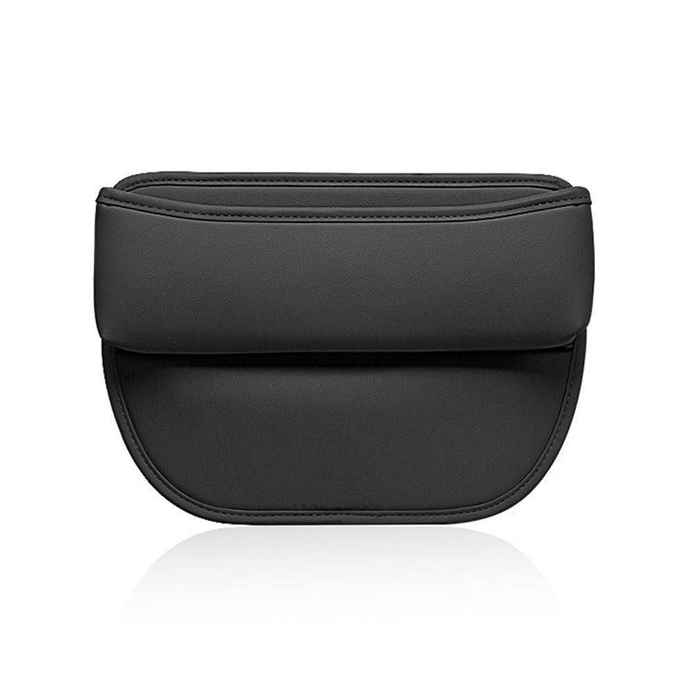 MZYLW Car Seat Gap Storage Organizer for Mercedes Benz GLC 200 200d 220d 260 300 300d 300e 300de 400d Seat Side Gap Filler Leak Proof Storage Organizer Leather Console Side Pocket Storage Box