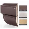 MZYLW Car Seat Gap Storage Organizer for Mercedes Benz GLC 200 200d 220d 260 300 300d 300e 300de 400d Seat Side Gap Filler Leak Proof Storage Organizer Leather Console Side Pocket Storage Box view 4