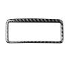 Real Carbon Fiber Interior Decal Car Time Display Frame Sticker Center Console Decor Compatible with Acura Integra 1994 1995 1996 1997 1998 1999 2000 2001 Accessories Trim Black view 2