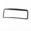 Real Carbon Fiber Interior Decal Car Time Display Frame Sticker Center Console Decor Compatible with Acura Integra 1994 1995 1996 1997 1998 1999 2000 2001 Accessories Trim Black view 3