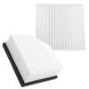 VIKKSAER 16546-6RA0A Engine Air Filter w/ 27277-6RC0A Cabin Air Filter Kit, Replacement for Nissan Rogue 2021 2022 2023 view 1