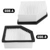 VIKKSAER 16546-6RA0A Engine Air Filter w/ 27277-6RC0A Cabin Air Filter Kit, Replacement for Nissan Rogue 2021 2022 2023 view 4